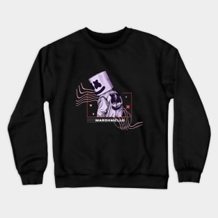 Marshmello Modern Party Crewneck Sweatshirt